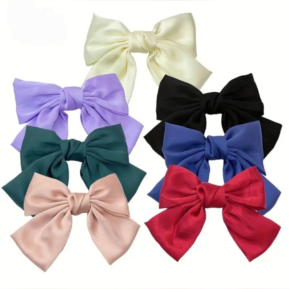 💕 French barrette bow hair clip- 1 Piece